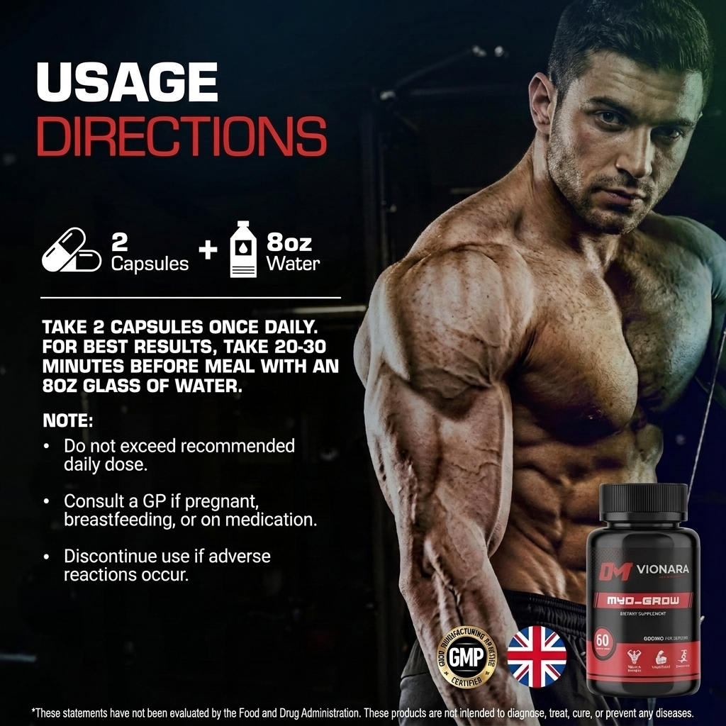 VIONARA - MYO-GROW POWER LEGAL BODYBUILDING SUPPLEMENT